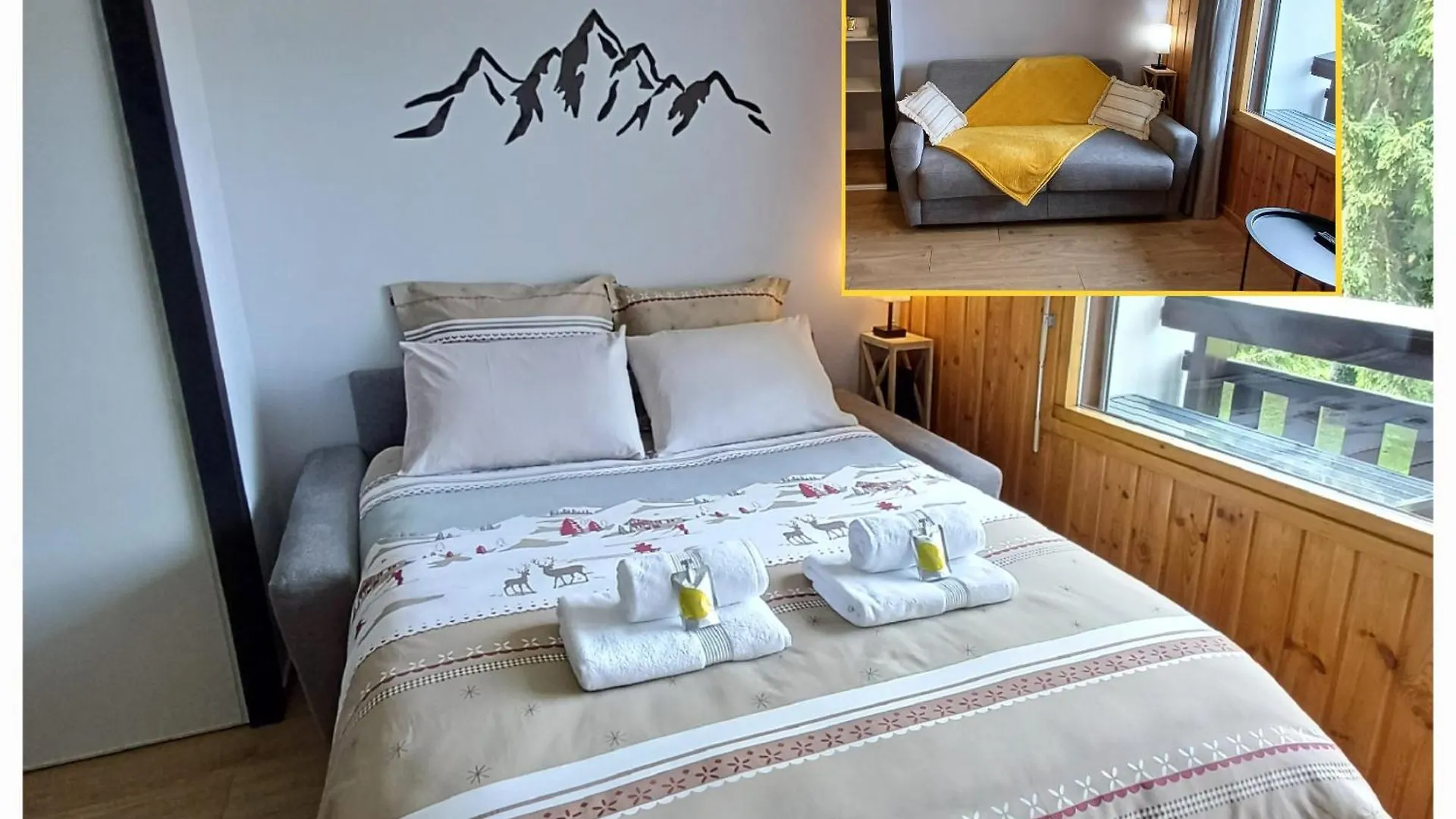 Apartment Studio Cosy De 23 M2 A La Montagne Samoens